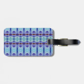 Crocus Ikat 2 Recoleta Bagagelabel (Achterkant horizontaal)