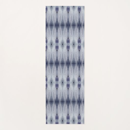 Crocus Ikat 5 Fog Yogamat (Voorkant)