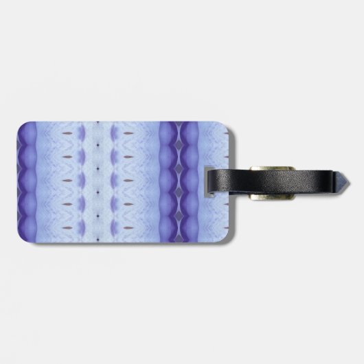 Crocus Ikat 6 Bagagelabel (Achterkant horizontaal)