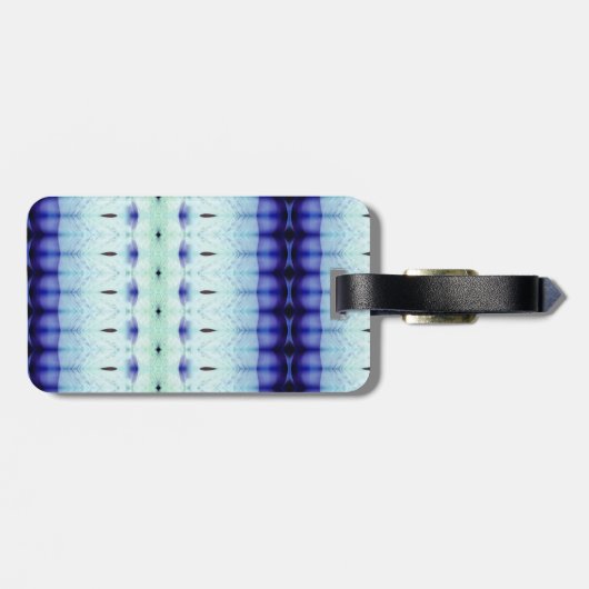 Crocus Ikat 6 Recoleta Bagagelabel (Achterkant horizontaal)