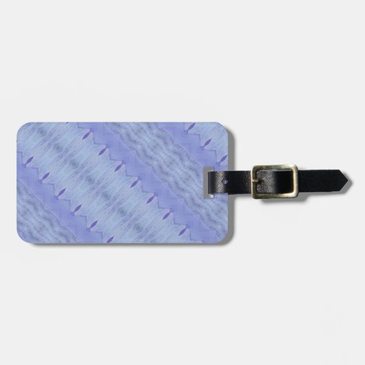 Crocus Ikat 9 Bagagelabel (Voorkant horizontaal)