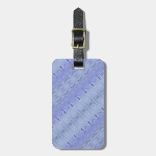 Crocus Ikat 9 Bagagelabel (Voorkant verticaal)