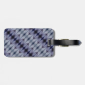 Crocus Ikat Fog Bagagelabel (Achterkant horizontaal)