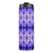 Crocus Ikat Sangria Thermosbeker (Voorkant)