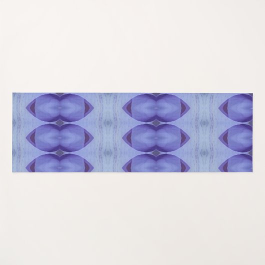 Crocus Ikat Yogamat (Voorkant (horizontaal))