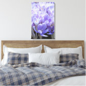 Crocus Ingepakt Canvasprint Canvas Afdruk (Insitu (Slaapkamer))