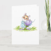 Crocus Mouse Kaart (Voorkant)