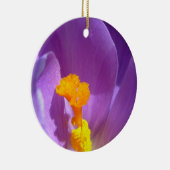 Crocus Ornament Purple Flowers Decoration (Rechts)
