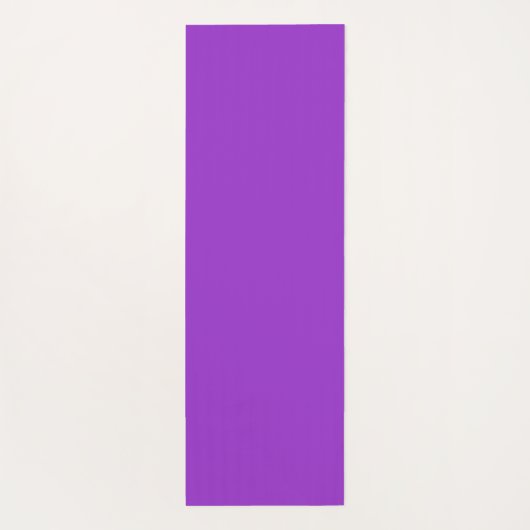 Crocus Paars Solid Color Yoga Mat (Achterkant)
