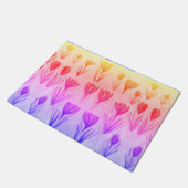 Crocus Pattern Deurtje Deurmat (Schuin)