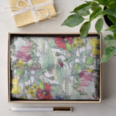 Crocus Poppy Iris Foxglove Flowers Tissue Paper Tissuepapier (Geschenk)