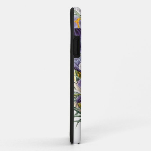 Crocus Spring Flower Botanische Bloemkunst Case-Mate iPhone Case (Achterkant/rechts)