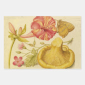 Crocus Spring Flower Botanische Bloemkunst Inpakpapier Vel (Voorkant 2)