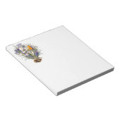 Crocus Spring Flower Botanische Bloemkunst Notitieblok (Schuin)