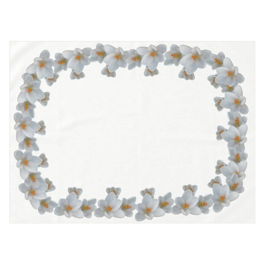 Crocus Tablecloth Paasbloemen Crocus Tablecloth Tafelkleed (Voorkant (Horizontaal))