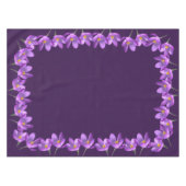 Crocus Tablecloth Paasbloemen Crocus Tablecloth Tafelkleed (Voorkant (Horizontaal))
