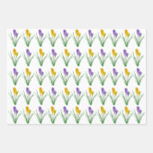 Crocus Wrapping Paper Sheets (Voorkant 3)