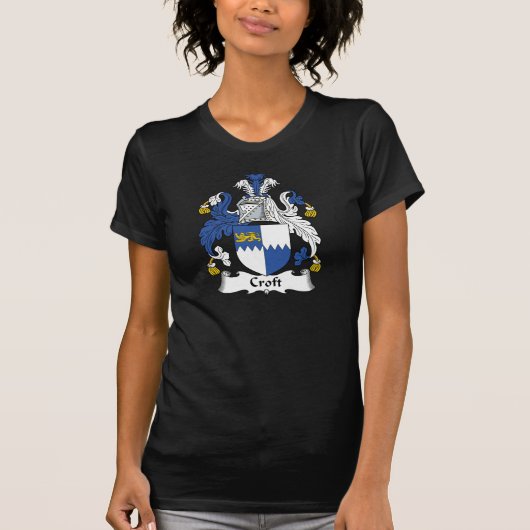 Croft Family Crest T-shirt (Voorkant)