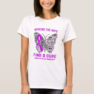 Crohn & Colitis Awareness Month Ribbon Gifts T-shirt