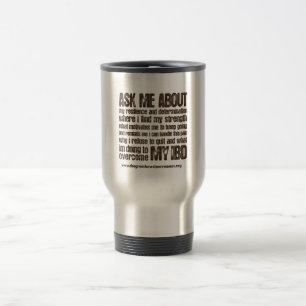 Crohns and Colitis Empowerment Travel Mug Reisbeker