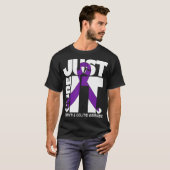 Crohns bewustzijn en colitis genezen het gewoon t-shirt (Voorkant volledig)