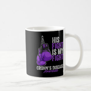 Crohn's Disease Awareness Month Boxing Ghandschoen Koffiemok