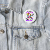 Crohn's Disease Awareness Ribbon Support Gifts Ronde Button 5,7 Cm (In situ)