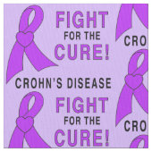 Crohn's Disease Fight for the Cure Stof (Close Up)