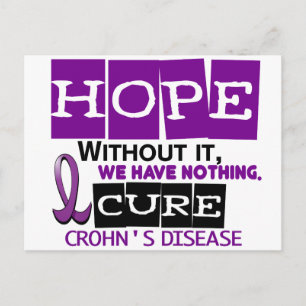 Crohn's Disease HOPE 2 Briefkaart