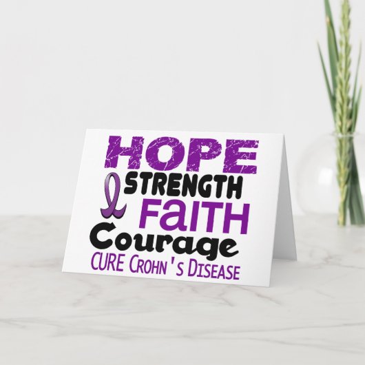 Crohn's disease HOPE 3 Kaart (Voorkant)
