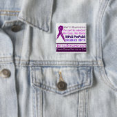 Crohn's Disease Humor Vierkante Button 5,1 Cm (In situ)