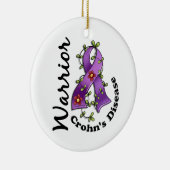 Crohn's Disease Warrior 15 Keramisch Ornament (Rechts)