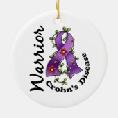 Crohn's Disease Warrior 15 Keramisch Ornament (Achterkant)
