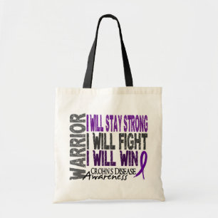 Crohn's Disease Warrior Tote Bag