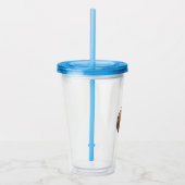 Croissant Acryl Bekertje Drinkbeker (Rechts)