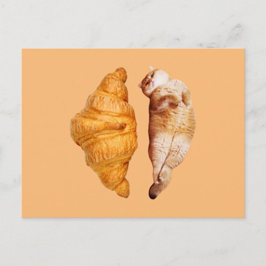 Croissant Briefkaart (Voorkant)