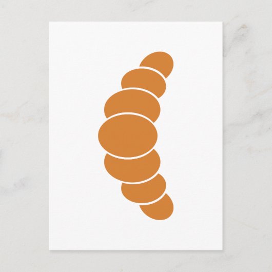 Croissant Briefkaart (Voorkant)