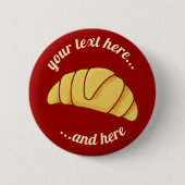 Croissant Button (Voorkant)