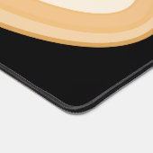 Croissant cartoon illustratie bureaumat (Hoek)