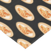 Croissant cartoon illustratie tafelkleed (Gekanteld)