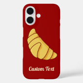 Croissant Case-Mate iPhone Case (Achterkant)