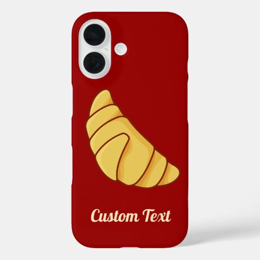 Croissant Case-Mate iPhone Case (Achterkant)