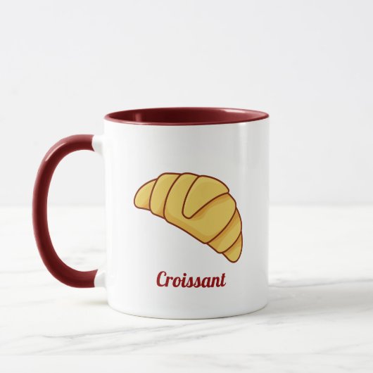 Croissant Coffee-Mok Mok (Links)