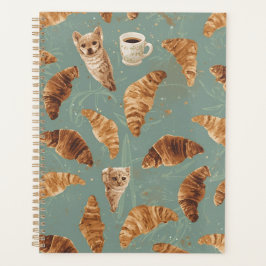 Croissant Crawl Cats, Coffee & French Planner