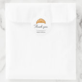 Croissant Cream Bakken Dank Je Sticker (Tas)