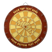 Croissant Dartbord (Voorkant)