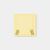 Croissant Dinosaur Sticky Notes (Voorkant)