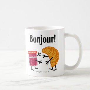 Croissant en Jam - Bonjour! Koffiemok