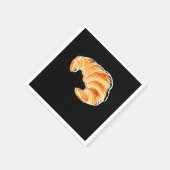 Croissant France Travel Eiffel Tower Servet (Hoek)