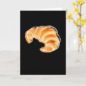 Croissant Frankrijk Reis Eiffeltoren Kaart (Gele Bloem)